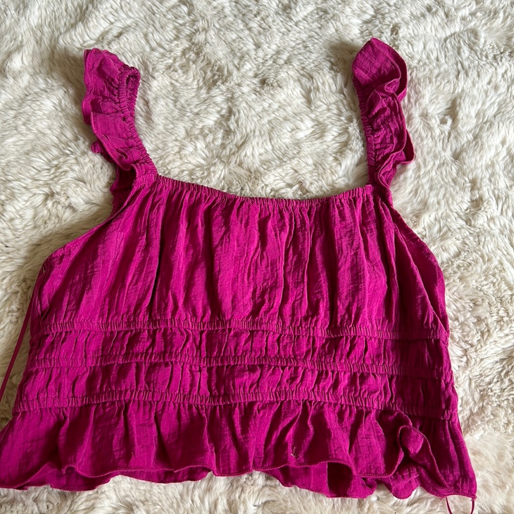 Tjmaxx purple/pink crop top!